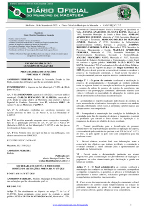 Assinatura Digital da última edição
