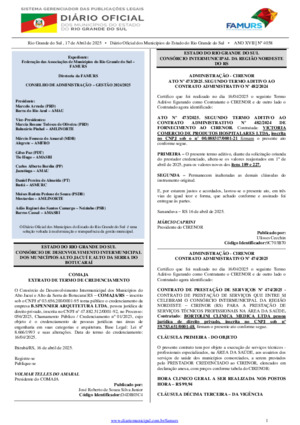 Assinatura Digital da última edição