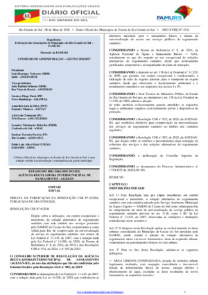 Assinatura Digital da última edição