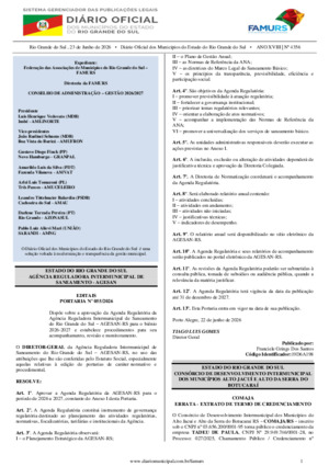 Assinatura Digital da última edição