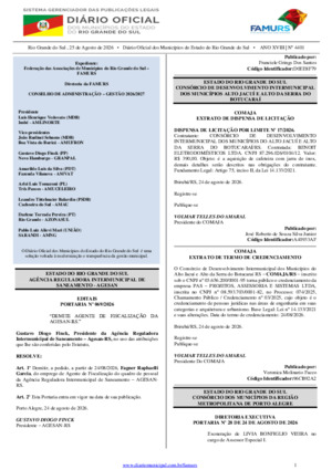 Assinatura Digital da última edição
