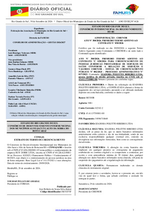 Assinatura Digital da última edição