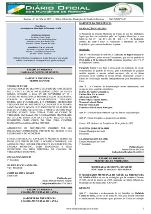 Assinatura Digital da última edição