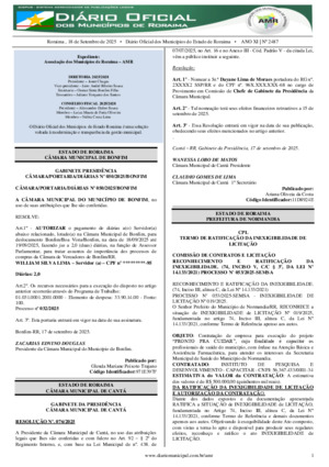Assinatura Digital da última edição