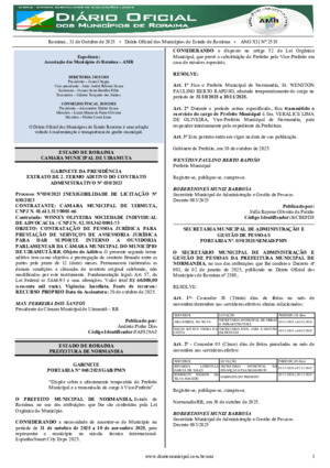 Assinatura Digital da última edição