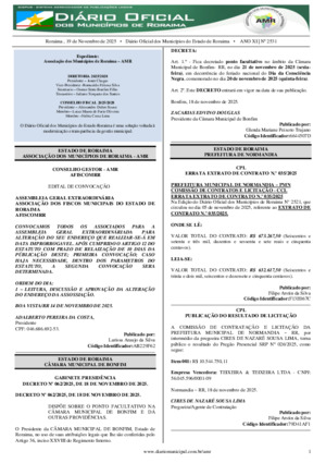 Assinatura Digital da última edição