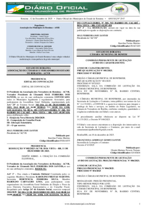 Assinatura Digital da última edição