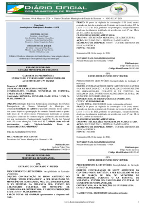 Assinatura Digital da última edição