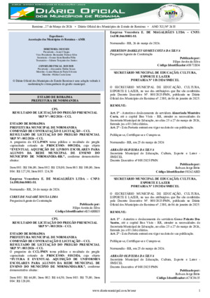 Assinatura Digital da última edição