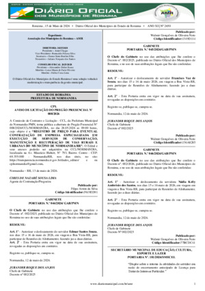 Assinatura Digital da última edição