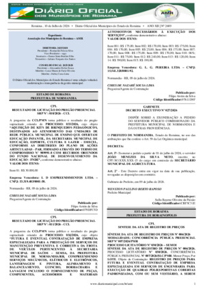 Assinatura Digital da última edição