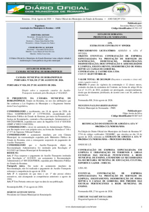 Assinatura Digital da última edição