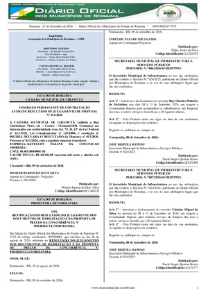Assinatura Digital da última edição