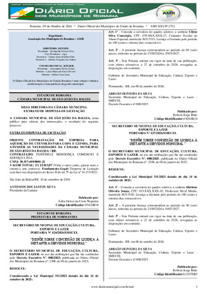 Assinatura Digital da última edição