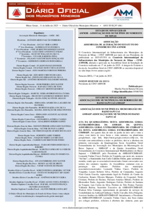 Assinatura Digital da última edição