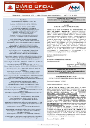 Assinatura Digital da última edição