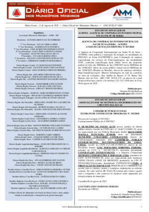 Assinatura Digital da última edição