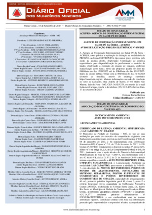 Assinatura Digital da última edição