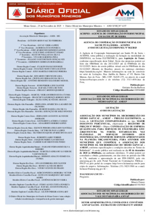 Assinatura Digital da última edição