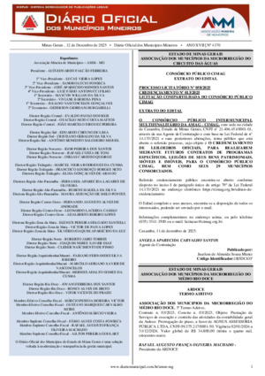 Assinatura Digital da última edição