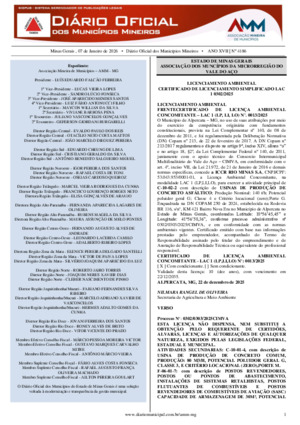 Assinatura Digital da última edição