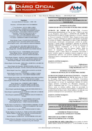 Assinatura Digital da última edição