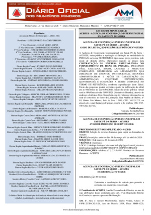 Assinatura Digital da última edição