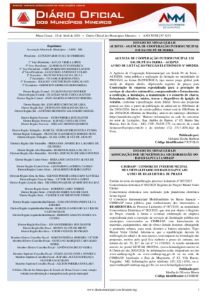 Assinatura Digital da última edição