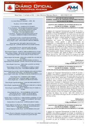 Assinatura Digital da última edição