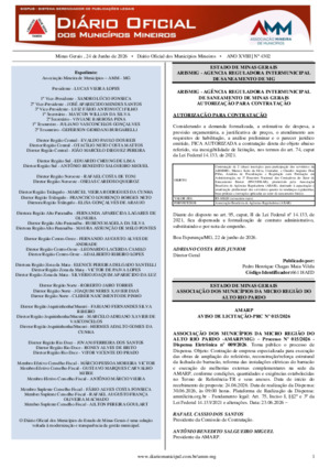 Assinatura Digital da última edição