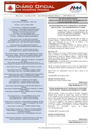 Assinatura Digital da última edição