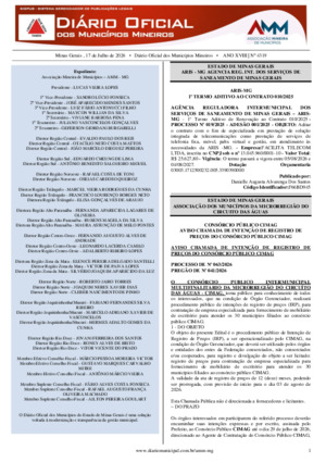 Assinatura Digital da última edição