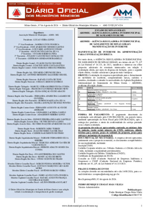 Assinatura Digital da última edição