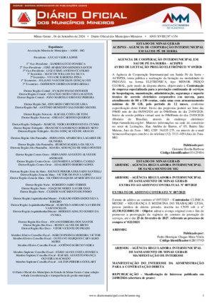 Assinatura Digital da última edição