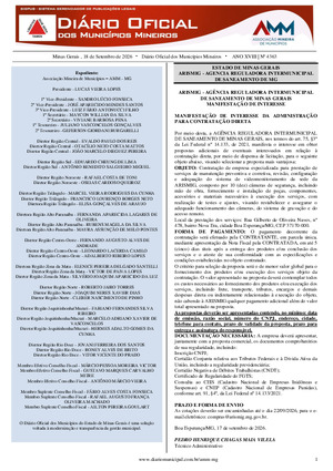 Assinatura Digital da última edição