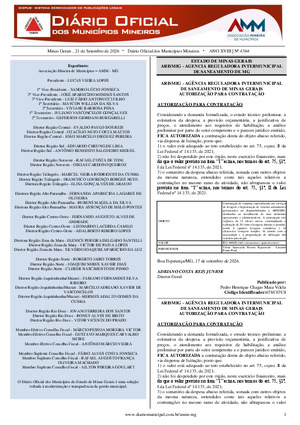 Assinatura Digital da última edição