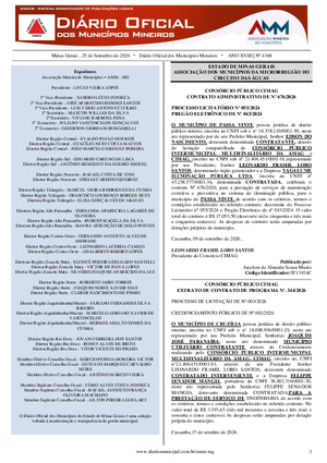 Assinatura Digital da última edição