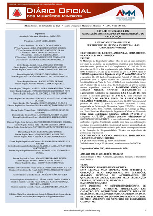 Assinatura Digital da última edição