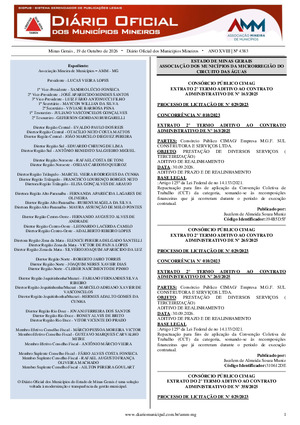 Assinatura Digital da última edição