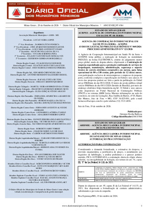 Assinatura Digital da última edição