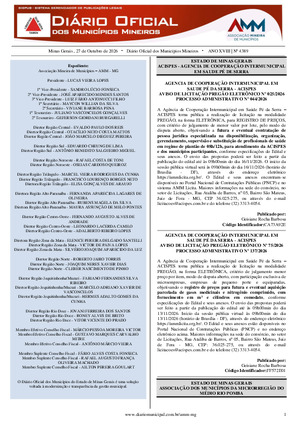 Assinatura Digital da última edição