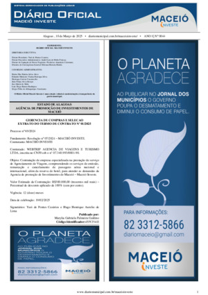 Assinatura Digital da última edição