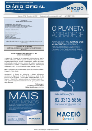 Assinatura Digital da última edição