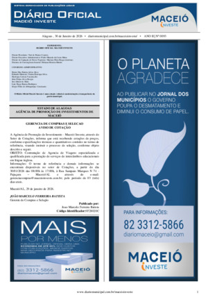 Assinatura Digital da última edição