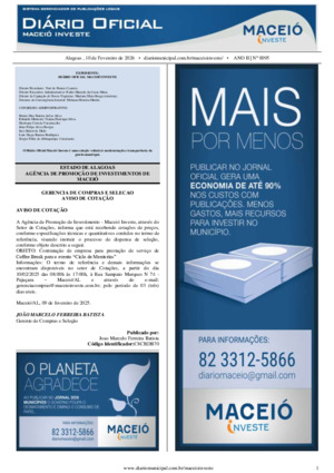 Assinatura Digital da última edição