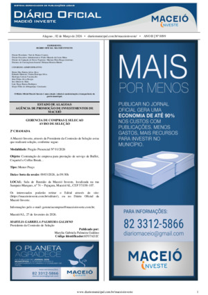 Assinatura Digital da última edição