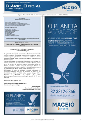 Assinatura Digital da última edição