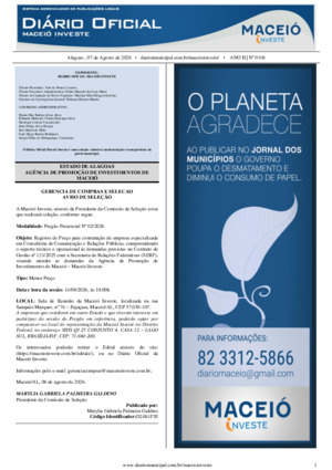 Assinatura Digital da última edição