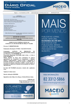 Assinatura Digital da última edição