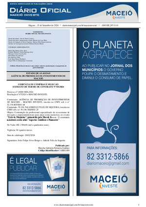 Assinatura Digital da última edição